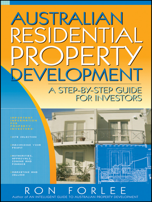 Cover image for Australian Residential Property Development